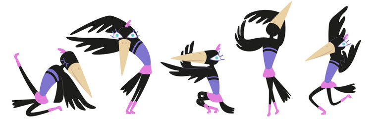 The character raven dancer