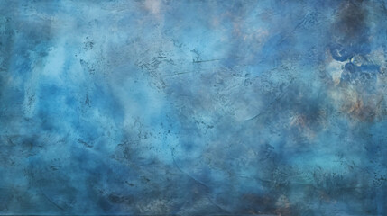 Texture of blue polished concrete background