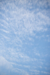 blue sky with white clouds