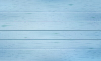 Vector empty blue wooden plank background texture