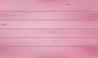 Vector empty pink wooden plank background texture