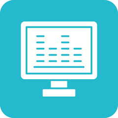 Fototapeta premium Sound Bars Icon