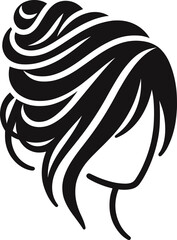 woman with long hair