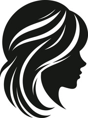 woman with hair