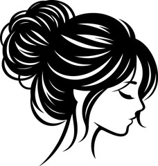 silhouette of a woman