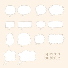 吹き出し14点セット