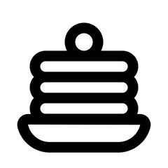 Pancake Line UI Icon