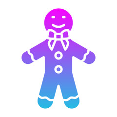 Gingerbread man Icon