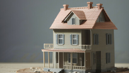 Most creative old house model design 