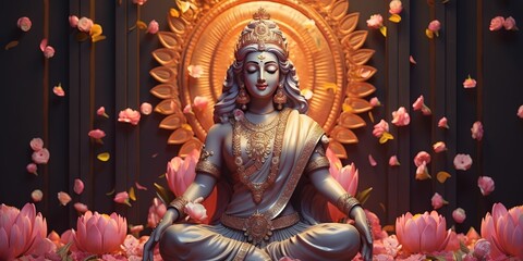 Hindu Goddess Lakshmi