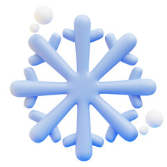 Snowflake 3D Icon