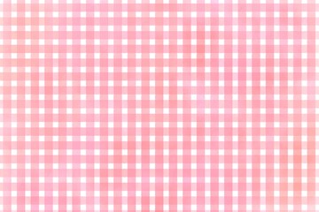 可愛いピンクのギンガムチェック