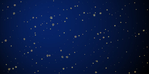 Starry night fairy tale background.