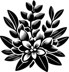 Daphniphyllaceae plant icon 9