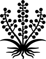 Cynomoriaceae plant icon 2
