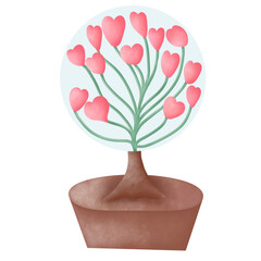 Valentine Day love celebration design 