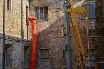 Impianto edilizio per lo smaltimento di calcinacci e detriti