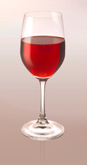 Portwein, Glas, Portweinglas, Rotwein, isoliert,