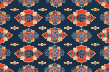 Traditional Chinese pattern decoration