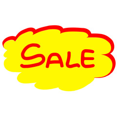 Sale Poster Or Banner Design Vector illustration