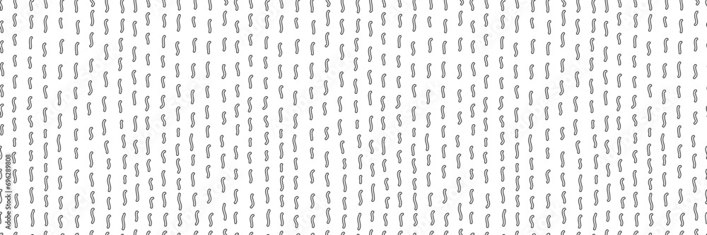 Poster simple seamless pattern with small dash line. vector background with abstract geometric element. mod