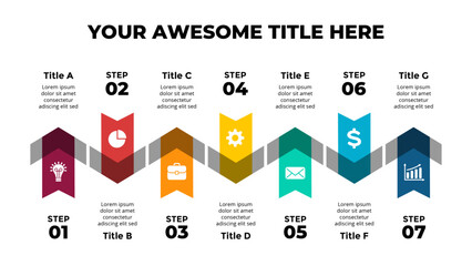 Presentation elements and Infographic elements design can be used for presentation, workflow layout, diagram, annual report, web design.