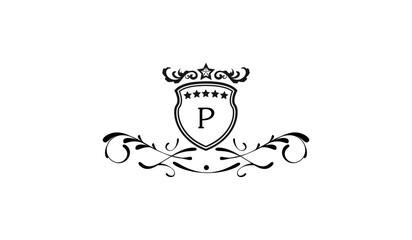 Luxury classical Logo P