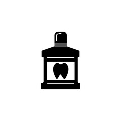 Mouthwash concept line icon. Simple element illustration. Mouthwash concept outline symbol design.