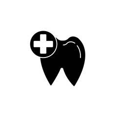 Obraz premium Dental Care concept line icon. Simple element illustration. Dental Care concept outline symbol design.