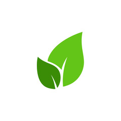 Green leaves vector
