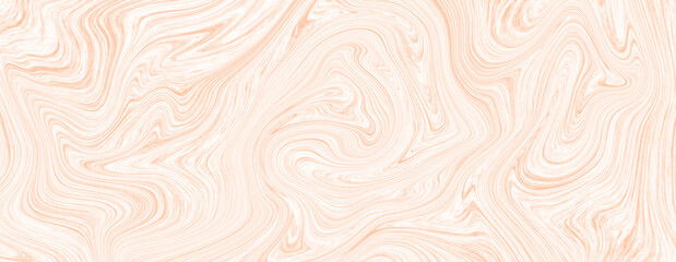 Abstract art with the color of the year 2024. PANTONE 13-1023 Peach Fuzz - 696297227