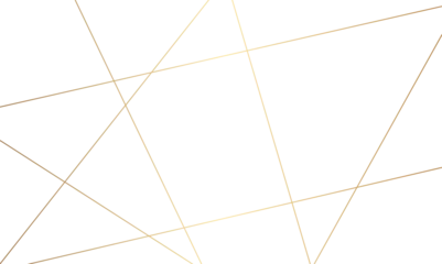 Fotobehang Abstract golden geometric random chaotic lines background. Luxury premium lines background. Abstract lines design for fabric, wall and many more. © Ahmad Araf