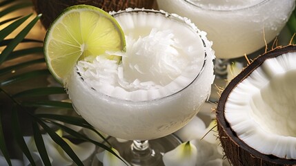 Coconut margaritas cocktail drinks specials