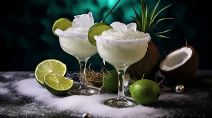 Coconut margaritas cocktail drinks specials