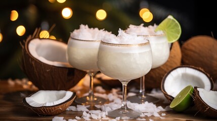 Coconut margaritas cocktail drinks specials