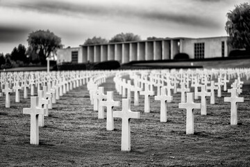 WWII US Military Cemetery