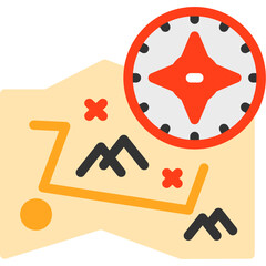 Nautical map Icon