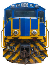 real train isolated