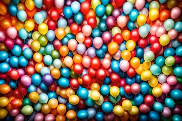 0coolorfull bundles of the balloons with in multicolor with text copy space in it bundles of balloons at the border for cake and birthday card decoration full frame abstract backhouse 