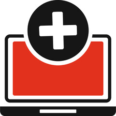 Obraz premium Add Laptop