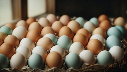 eggs in the farm