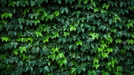 Fototapeta na wymiar Lush Green Ivy Adorning the Walls of a Striking Public Building in an Urban Oasis