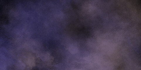 Scary epic sky with menacing clouds. Abstract black purple ink effect cloudy grunge texture purple clouds grunge concrete wall texture. Wallpaper, construction and industrial related works.