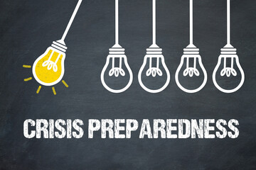 Fototapeta premium Crisis preparedness 