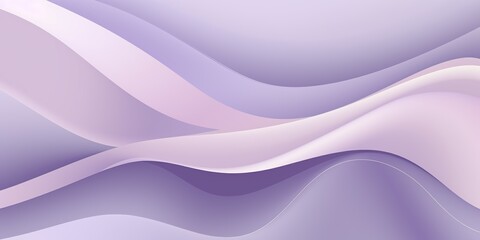 Beautiful Purple Waves: Smooth and Abstract Wallpaper Background with a Serene Vibe