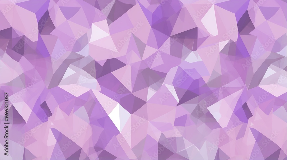 Poster pastel purple triangle waves: abstract background with geometric patterns and serene vibes