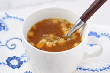 オニオンコンソメスープ