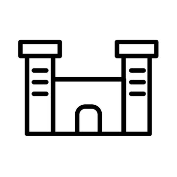 recommend clip art: Building City Tow Outline Icon