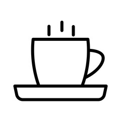 Cup Drink Hot Outline Icon