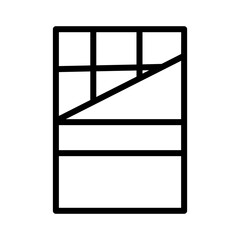 Candy Sugar Chocolate Outline Icon